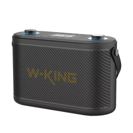 Bluetooth vezeték nélküli hangszóró W-KING H10 120W (fekete)