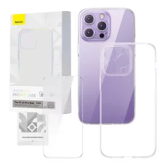   Baseus Corning átlátszó tok és edzett üvegfólia készlet, iPhone 14 Pro Max