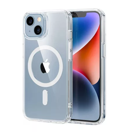 ESR Classic hibrid tok iPhone 14 Plus készülékhez, Magsafe (átlátszó)