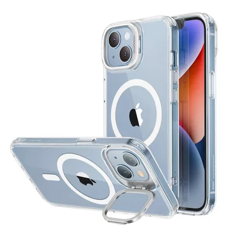 ESR Classic Kickstand tok iPhone 14/13 készülékhez, Magsafe (átlátszó)