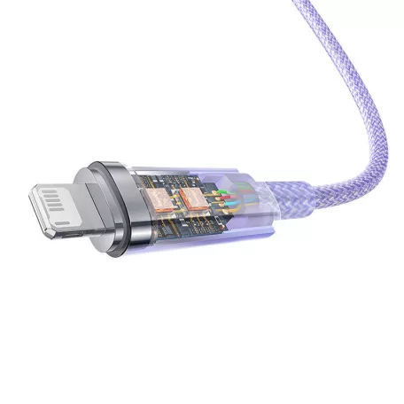 Baseus Explorer Series USB-A / Lightning gyorstöltő kábel 2m, 2,4A (fehér)