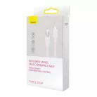 Baseus Lightning Explorer Series USB-C gyors töltőkábel 1m, 20W (rózsaszín)