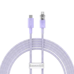  Baseus Lightning Explorer Series USB-C gyors töltőkábel 2m, 20W (lila)