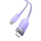 Baseus Lightning Explorer Series USB-C gyors töltőkábel 2m, 20W (lila)