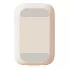 Baseus összecsukható telefonállvány tükörrel (bézs)