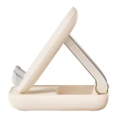 Baseus összecsukható telefonállvány (bézs)