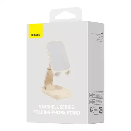 Baseus összecsukható telefonállvány (bézs)