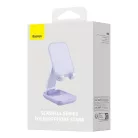 Baseus összecsukható telefonállvány (lila)