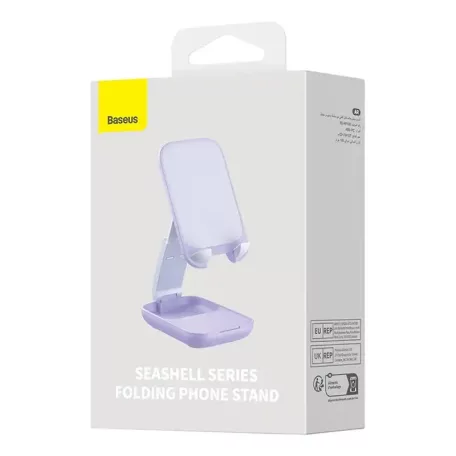 Baseus összecsukható telefonállvány (lila)