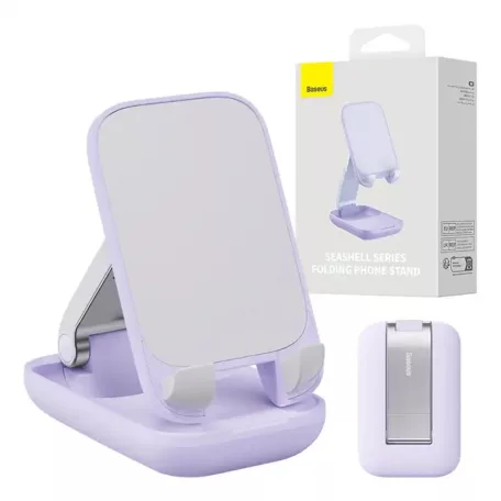Baseus összecsukható telefonállvány (lila)