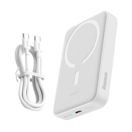 Powerbank mini Baseus 10000mAh, USB-C 30W White