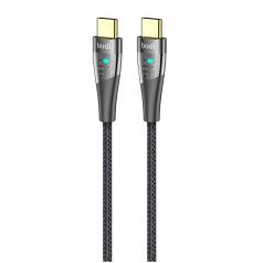 Cable USB-C to USB Budi 217TT, 65W, 1.5m (black)