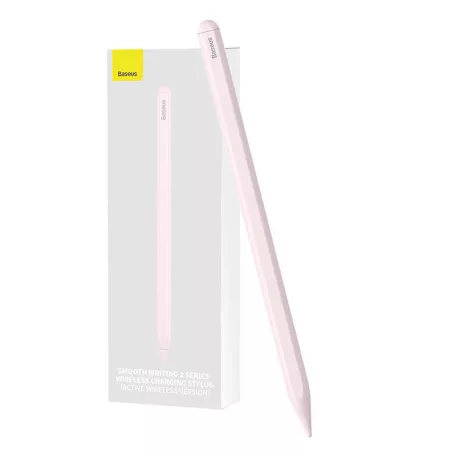 Baseus Smooth Writing Vezeték nélküli stylus telefonhoz / tablethez (rózsaszín)