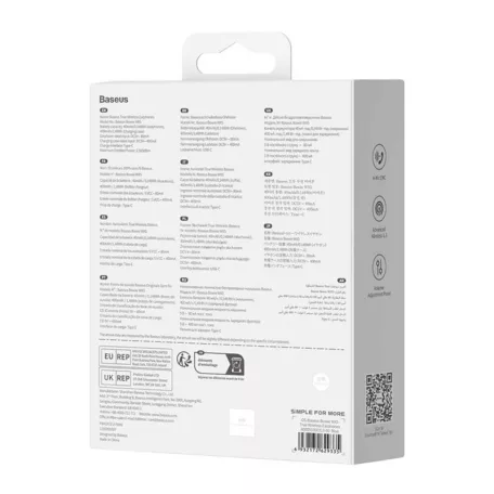 Baseus Bowie WX5 TWS fülhallgató (kék)