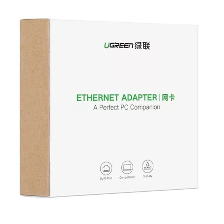 UGREEN USB 3.0 Gigabit Ethernet külső adapter (szürke)