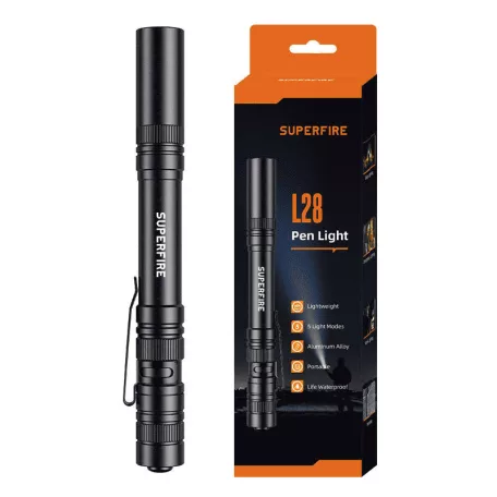 Zseblámpa Superfire L28 – 121 lm, 5W, 52 m, 5 mód