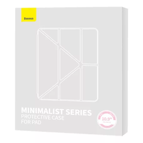 Baseus Minimalista mágneses tok iPad 10 10.9″ (rózsaszín)