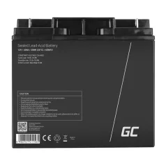   Rechargeable Battery AGM VRLA Green Cell AGM10 12V 20Ah (for lawn mower, boat, motor, cart)