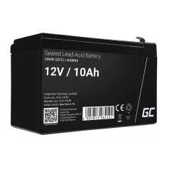  Green Cell AGM50 12V 10Ah karbantartásmentes AGM VRLA akkumulátor (UPS, autó, fűnyíró)