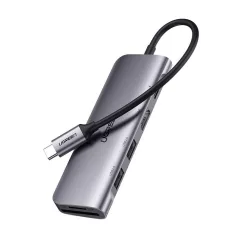   UGREEN CM195 USB-C–HDMI adapter hub, 2x USB-A 3.0, SD/TF, PD