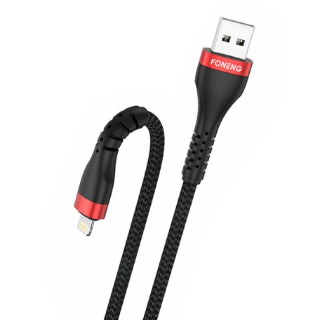 Foneng Cable USB to Lightning, X82 iPhone 3A, 1m (black)