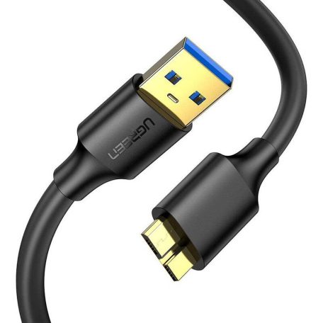 UGREEN USB 3.0 - micro USB 3.0 kábel, 0,5 m (fekete)