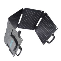   Choetech SC006 összecsukható napelemes töltő, 40W, 1xUSB QC, 1xUSB-C PD (szürke)