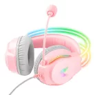 ONIKUMA X26 rózsaszín játék fejhallgató