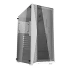 Darkflash DK352 Plus számítógépház + 4 ARGB ventilátor (fehér)