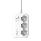Power Strip GaN LDNIO SE3436 65W white