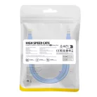 Baseus Ethernet RJ45 kerek kábel, Cat.6, 2m (kék)