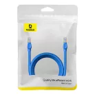 Baseus Ethernet RJ45 kerek kábel, Cat.6, 3m (kék)