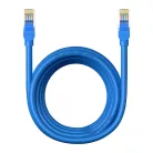 Baseus Ethernet RJ45 kerek kábel, Cat.6, 5m (kék)