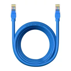 Baseus Ethernet RJ45 kerek kábel, Cat.6, 5m (kék)