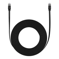 Baseus Ethernet RJ45 lapos kábel, Cat.6, 12m (fekete)