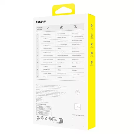 Baseus Diamond privacy edzett üvegfólia, 0.3mm, iPhone 15 Pro Max