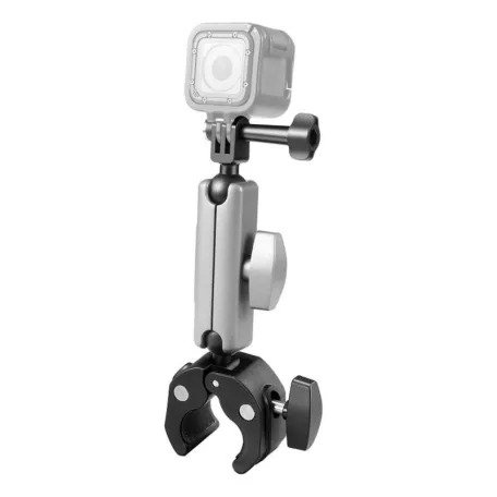 PULUZ motoros tartó sportkamerákhoz (DJI, GoPro, Insta360) (fekete)