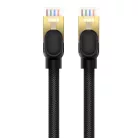 Baseus Ethernet RJ45 hálózati kábel Cat.8, 40Gbps, 2m (fekete)
