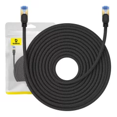   Baseus Ethernet RJ45 fonott hálózati kábel cat.7, 10Gbps, 20m (fekete)
