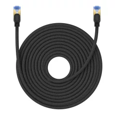   Baseus Ethernet RJ45 fonott hálózati kábel cat.7, 10Gbps, 20m (fekete)