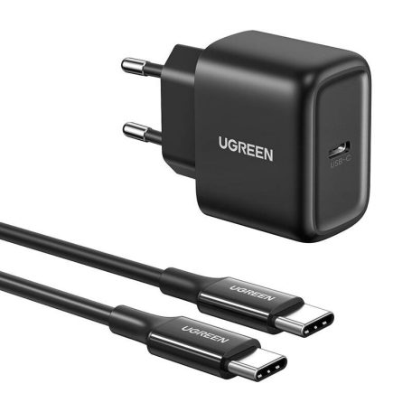 Ugreen CD250 adapter, 25W, USB-C, 2m (fekete)