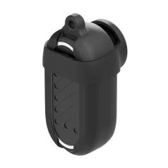   Camera Silicone Case Puluz with Lens Cover for Insta360 GO 3 Black