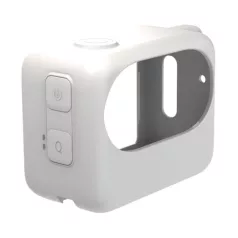   PULUZ szilikon tok kameratöltő funkcióval Insta360 GO 3/ GO 3S (fehér)