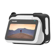   Védő tok Sunnylife az Insta360 GO 3 készülékhez Fekete matricákkal