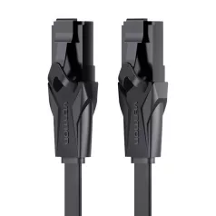   Płaski kabel sieciowy UTP CAT6 Vention IBABL RJ45 Ethernet 1000Mbps 10m Czarny