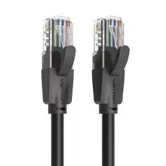   UTP CAT6 hálózati kábel Vention IBEBL RJ45 Ethernet 1000Mbps 10m fekete