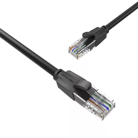 UTP CAT6 hálózati kábel Vention IBEBL RJ45 Ethernet 1000Mbps 10m fekete