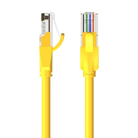 Network Cable UTP CAT6 Vention IBEYH RJ45 Ethernet 1000Mbps 2m Yellow