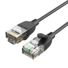   Network Cable UTP CAT6A Vention IBIBH RJ45 Ethernet 10Gbps 2m Black Slim Type