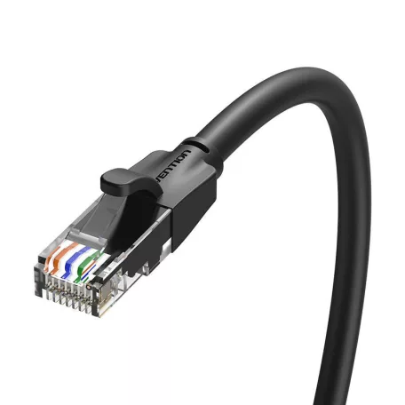 UTP CAT6 hálózati kábel Vention IBEBQ RJ45 Ethernet 1000Mbps 20m fekete